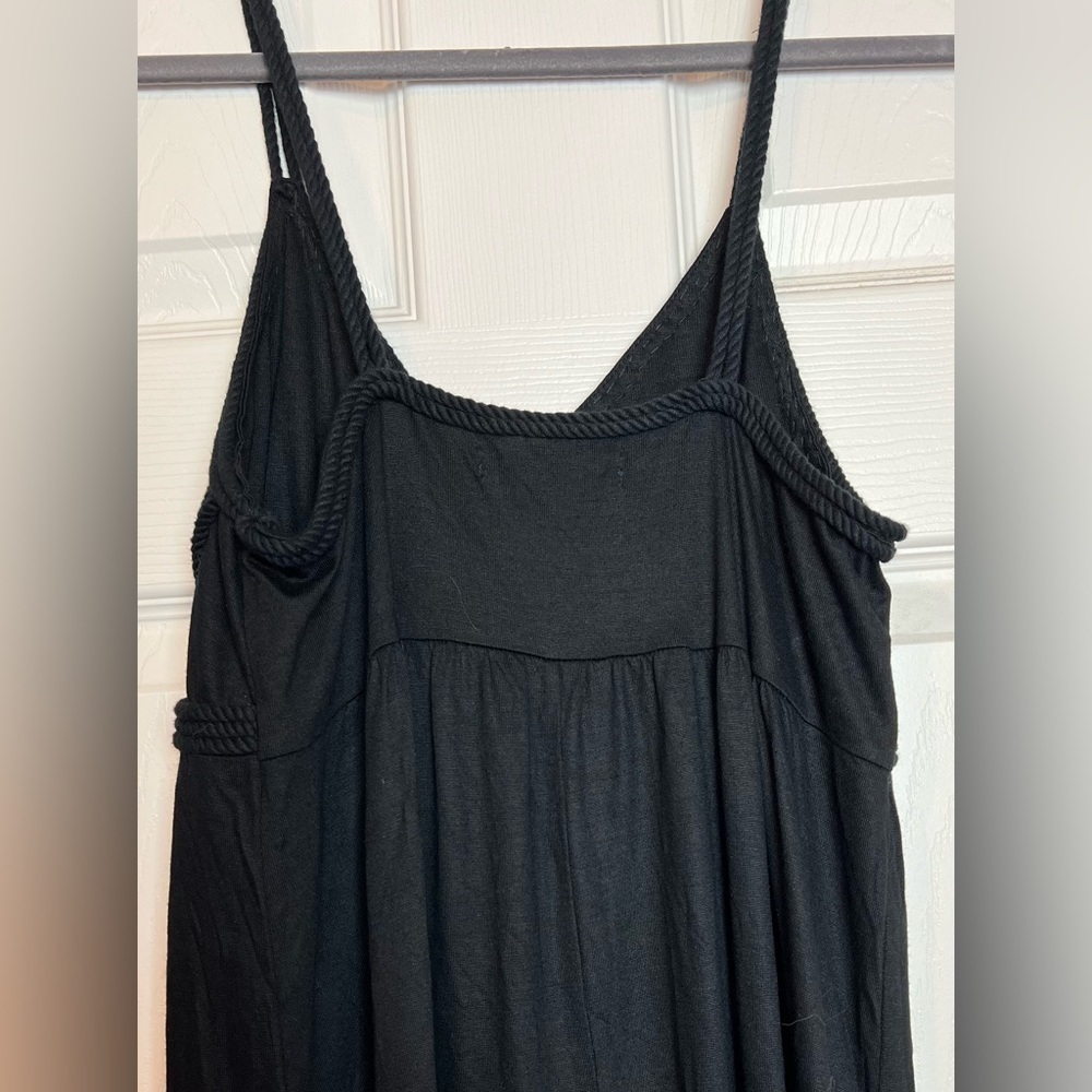BANANA REPUBLIC black maxi dress size S - Picture 8 of 10